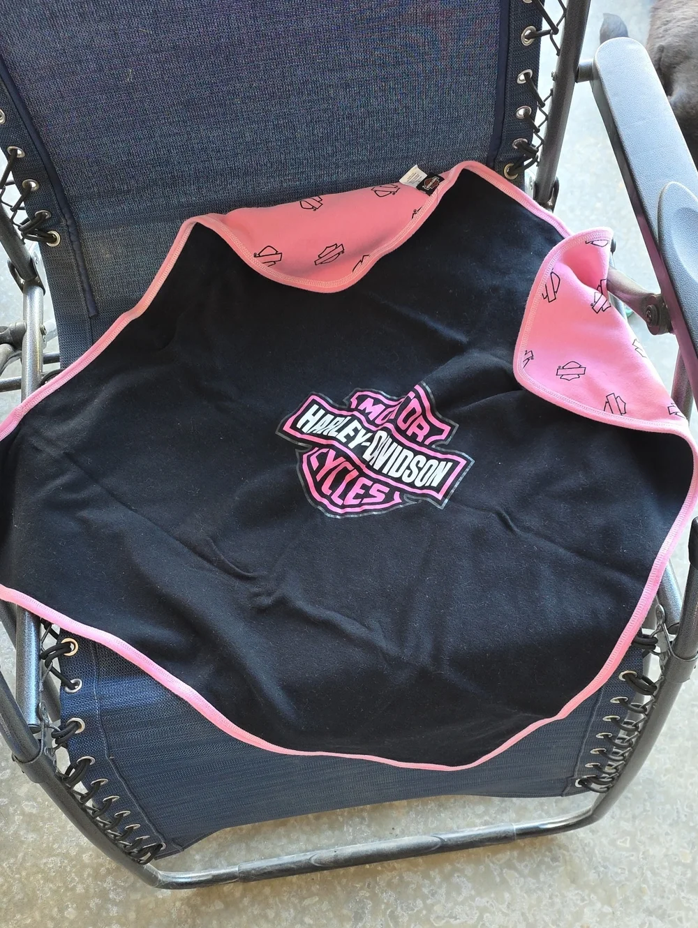 Harley Davidson Baby Blanket